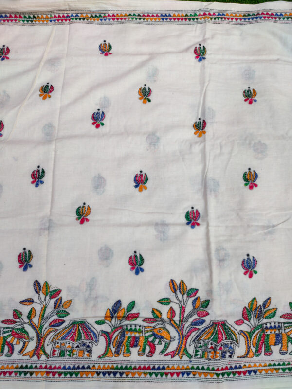 Khadi Cotton Saree - Image 6
