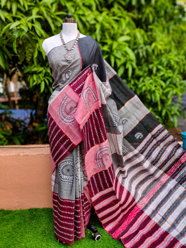 Khesh Cotton Saree - Image 4
