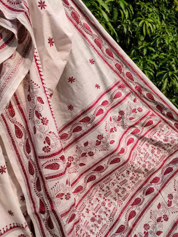 Khadi Cotton Saree - Image 4