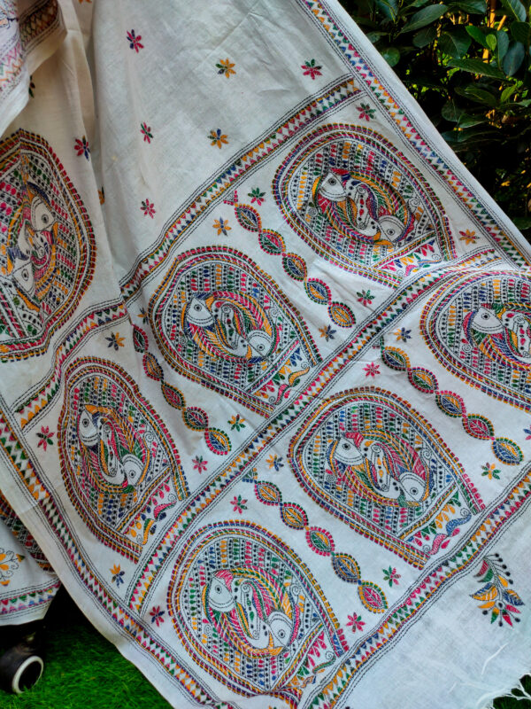 Khadi Cotton Saree - Image 3