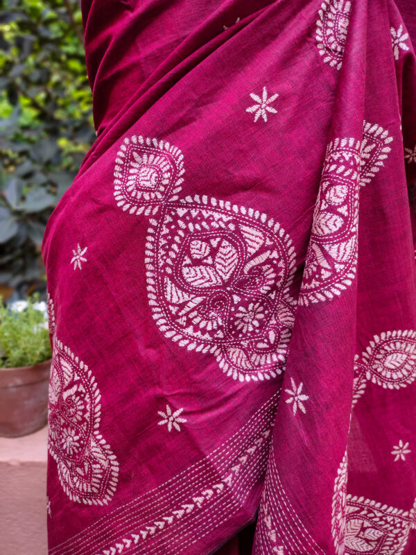Khadi Cotton Saree - Image 2