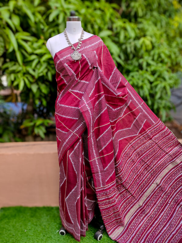 Khesh Cotton Saree - Image 3