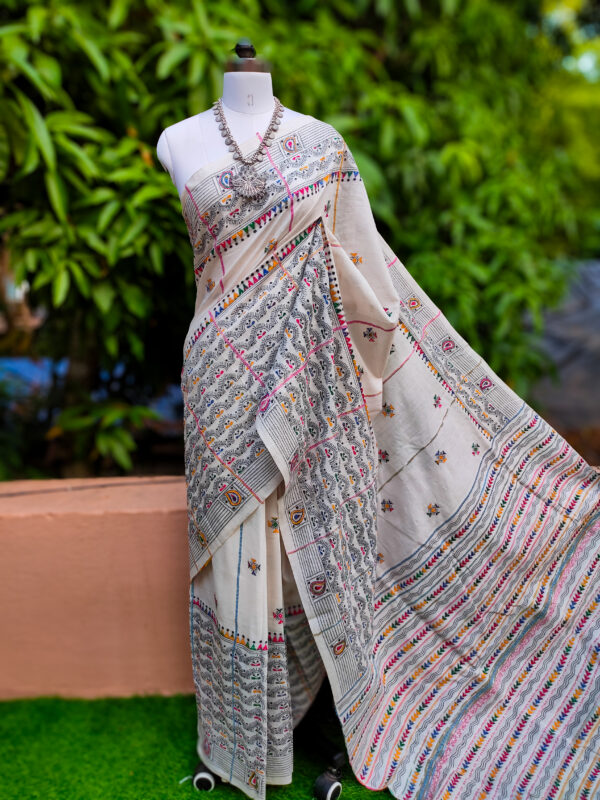 Khesh Cotton Saree - Image 4