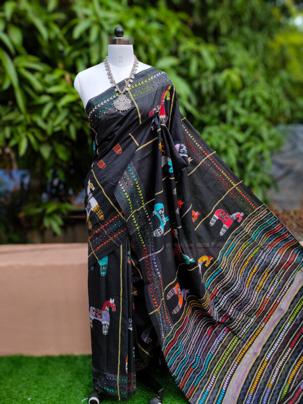Khesh Cotton Saree - Image 3