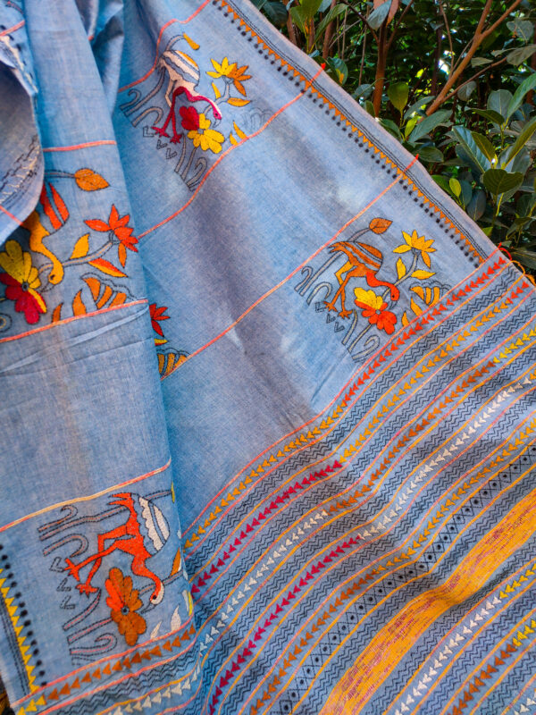 Khesh Cotton Saree - Image 3