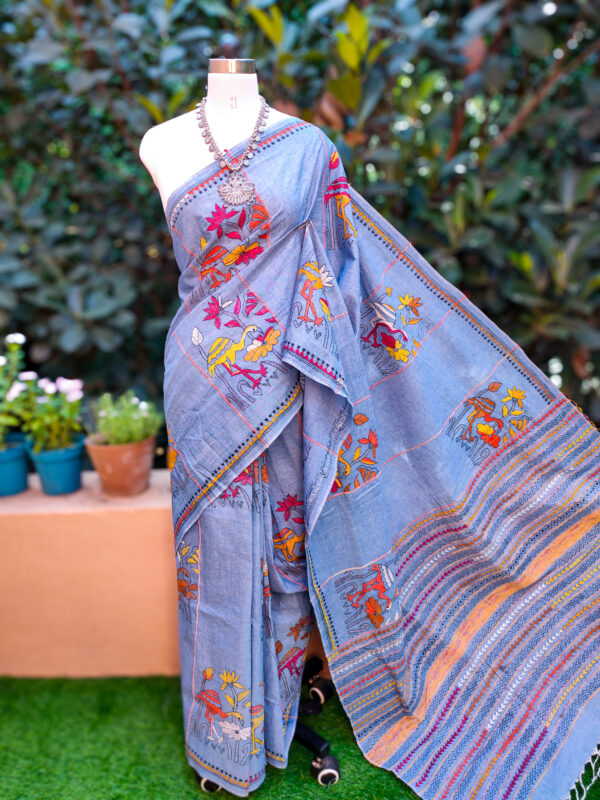 Khesh Cotton Saree - Image 4