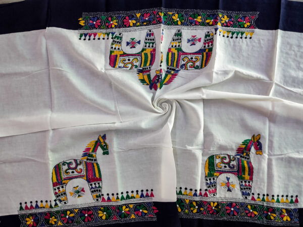Kantha Blouse Piece - Image 3