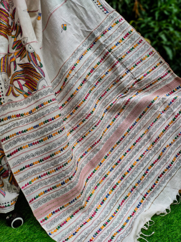 Khesh Cotton Saree - Image 3