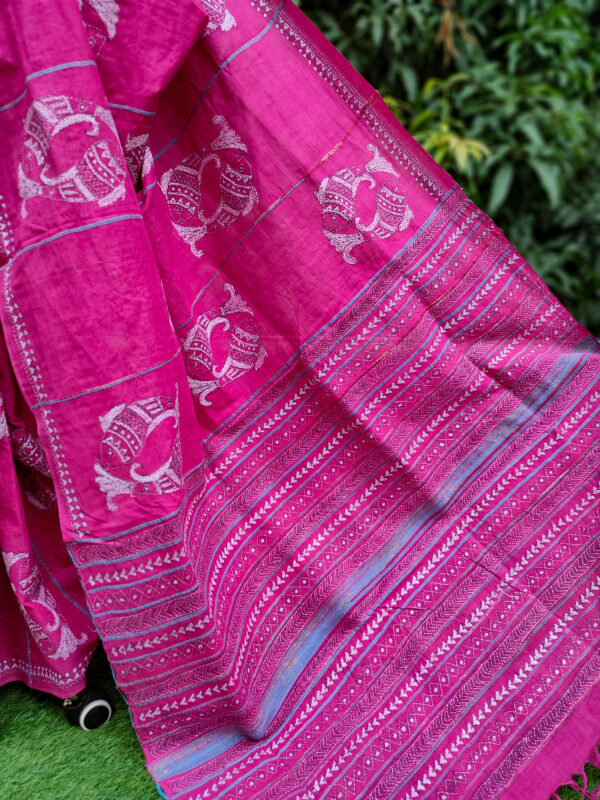 Khesh Cotton Saree - Image 3