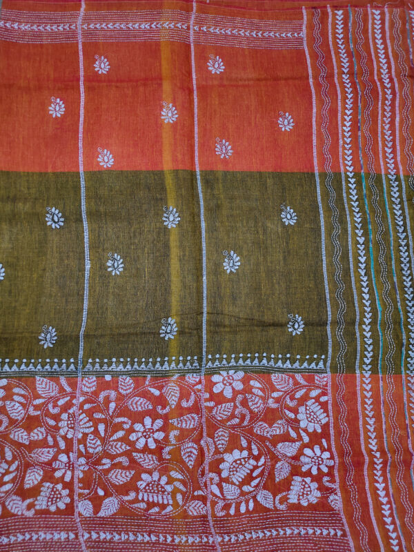 Khesh Cotton Saree - Image 3