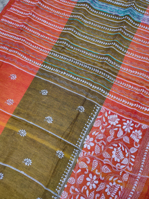 Khesh Cotton Saree - Image 4