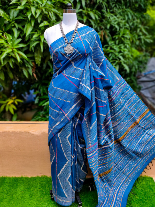 Khesh Cotton Saree - Image 4
