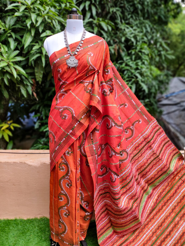 Khesh Cotton Saree - Image 4