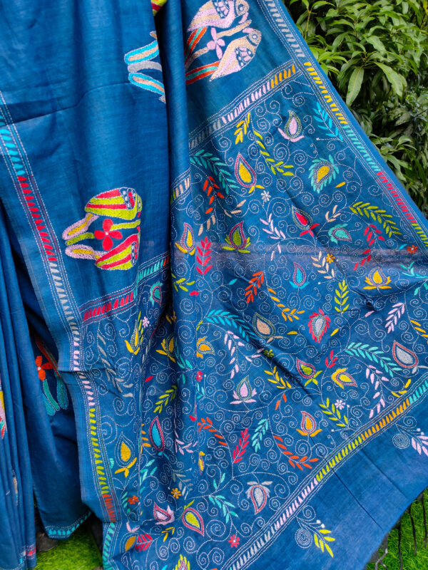 Khadi Cotton Saree - Image 2