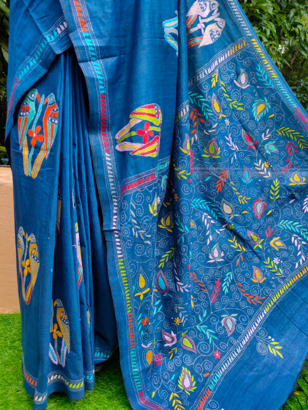 Khadi Cotton Saree - Image 3