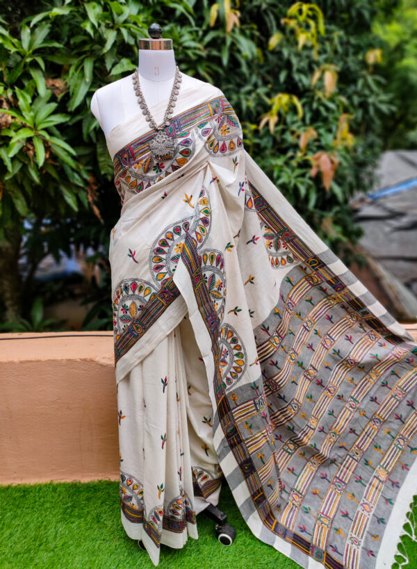 Khadi Cotton Saree - Image 6