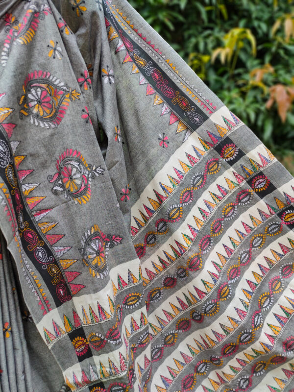 Khadi Cotton Saree - Image 3
