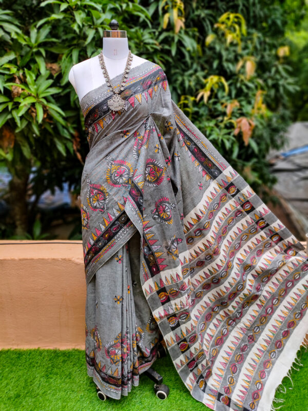 Khadi Cotton Saree - Image 5