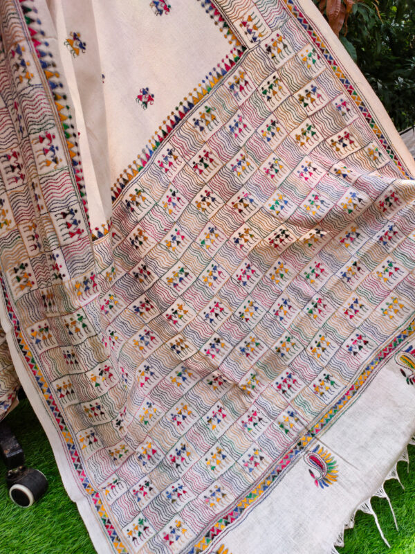 Khadi Cotton Saree - Image 5