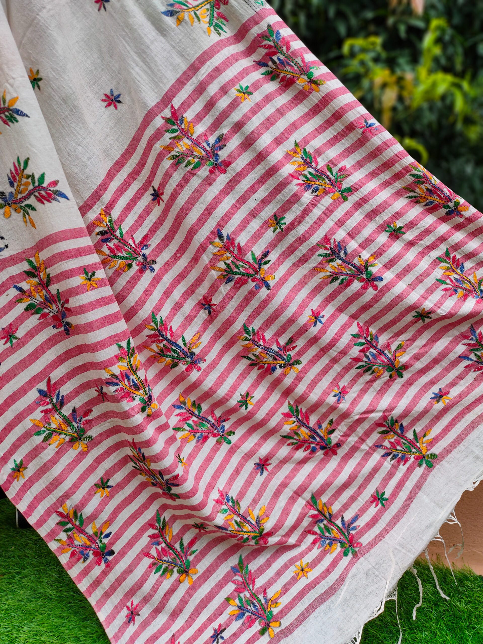 Khadi Cotton Saree - Image 6