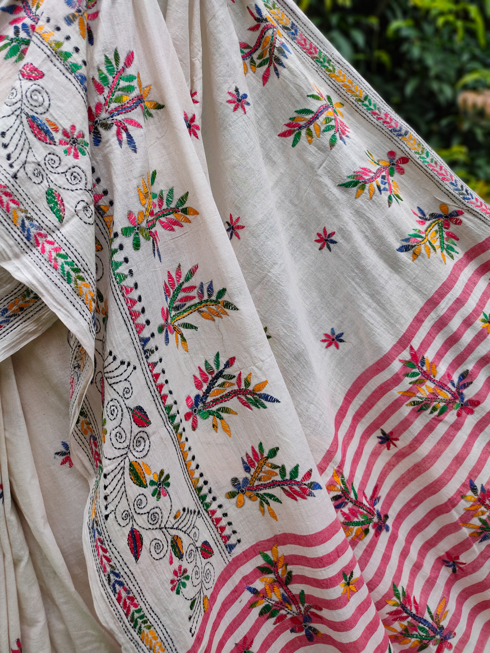 Khadi Cotton Saree - Image 5