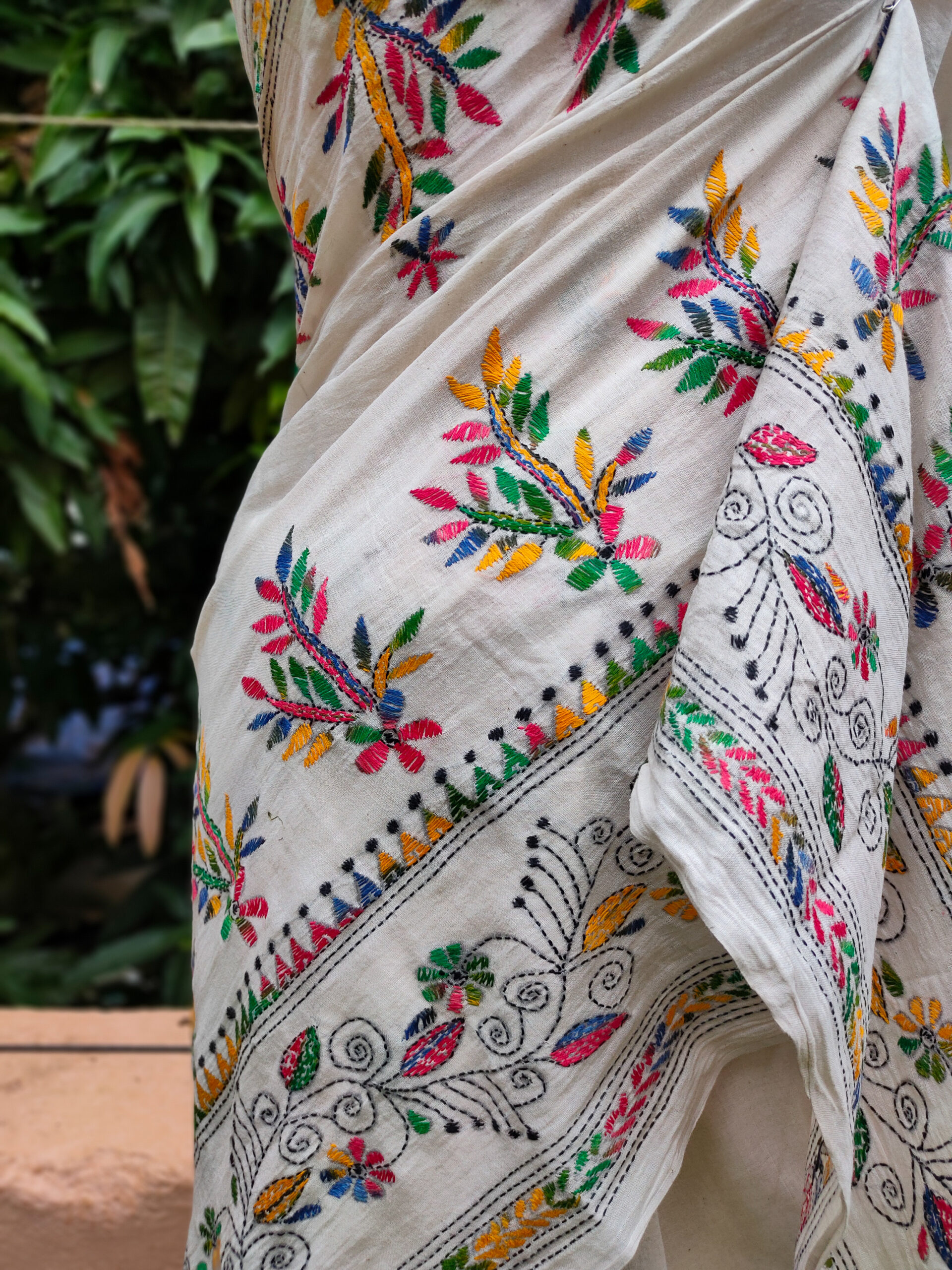 Khadi Cotton Saree - Image 2