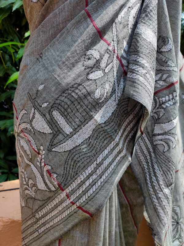 Khesh Cotton Saree - Image 3