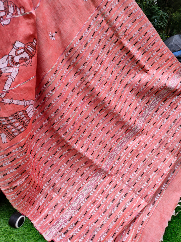 Khesh Cotton Saree - Image 3