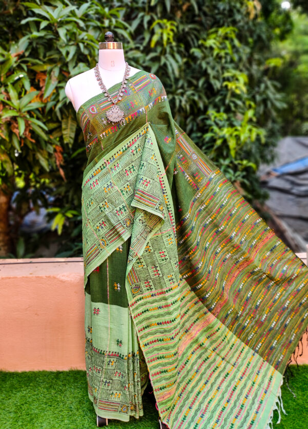 Khesh Cotton Saree - Image 5