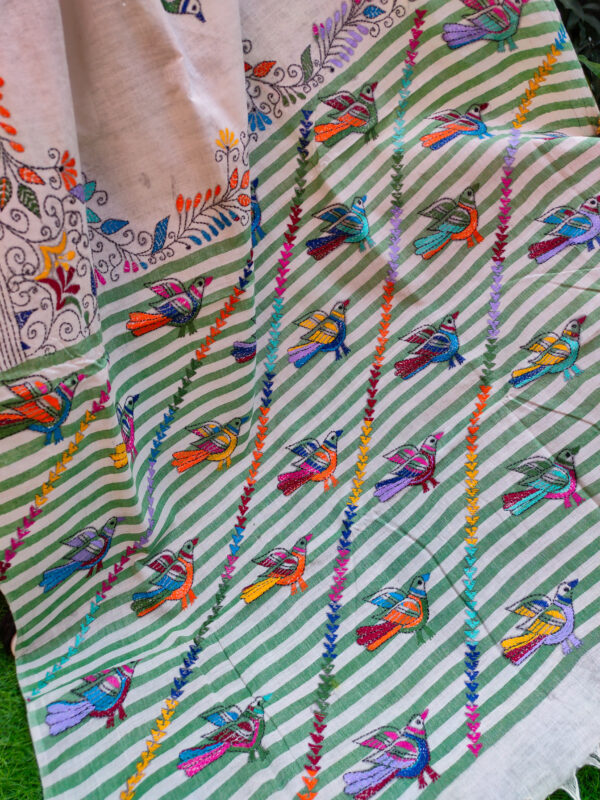 Khadi Cotton Saree - Image 4