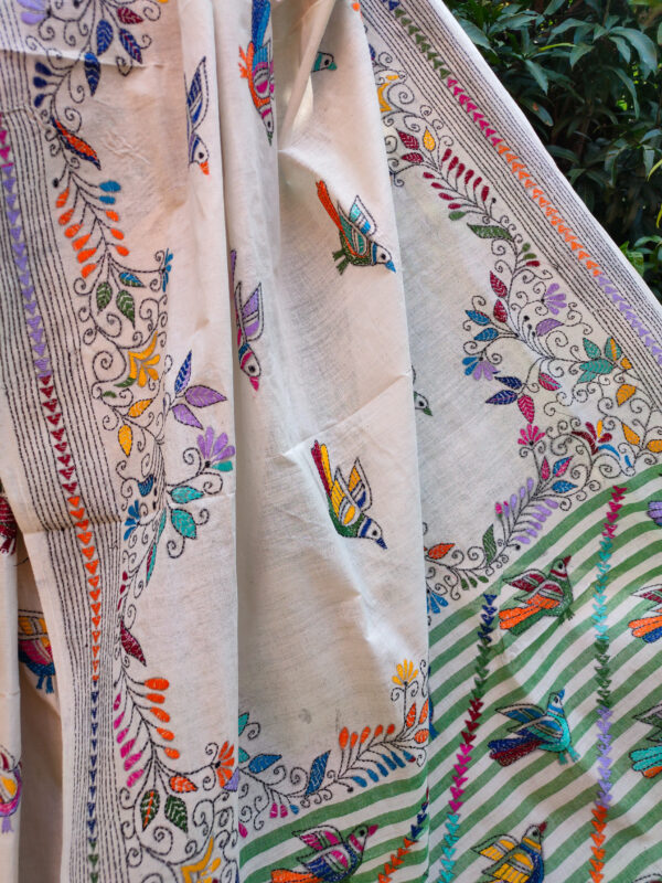 Khadi Cotton Saree - Image 2