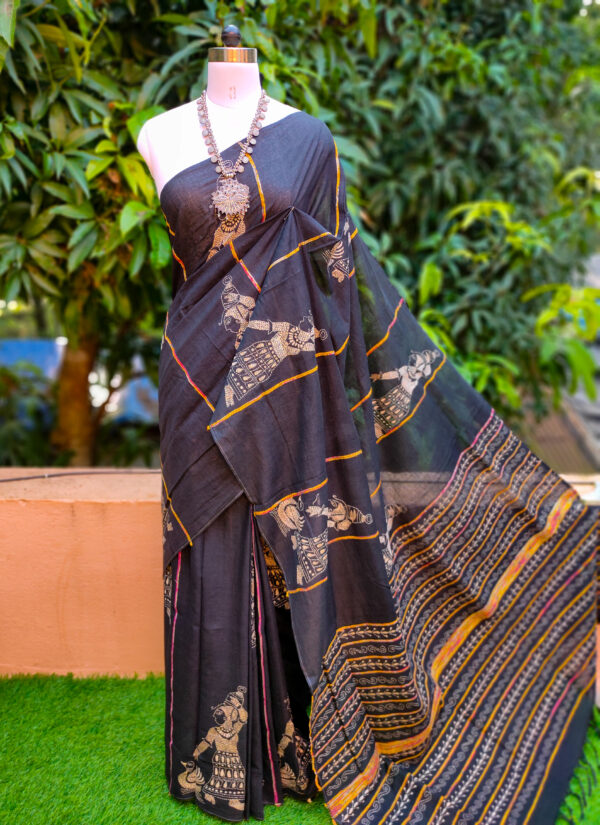 Khesh Cotton Saree - Image 4