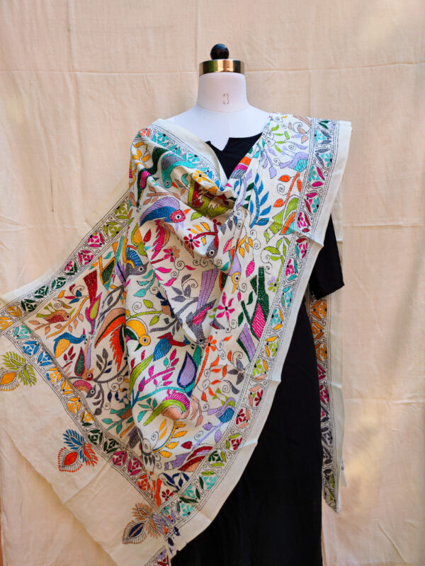 Kantha Dupatta - Image 3