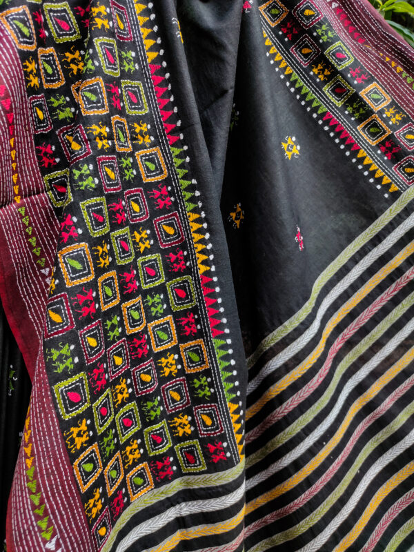 Khadi Cotton Saree - Image 4