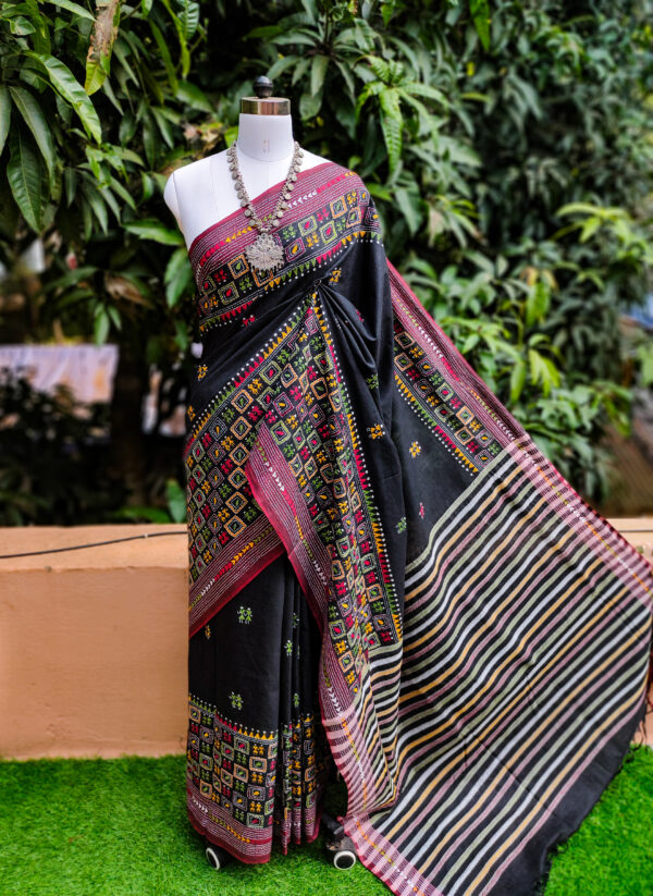 Khadi Cotton Saree - Image 5