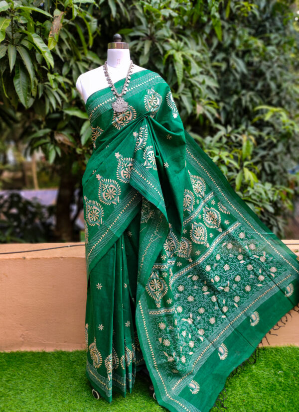 Khadi Cotton Saree - Image 4