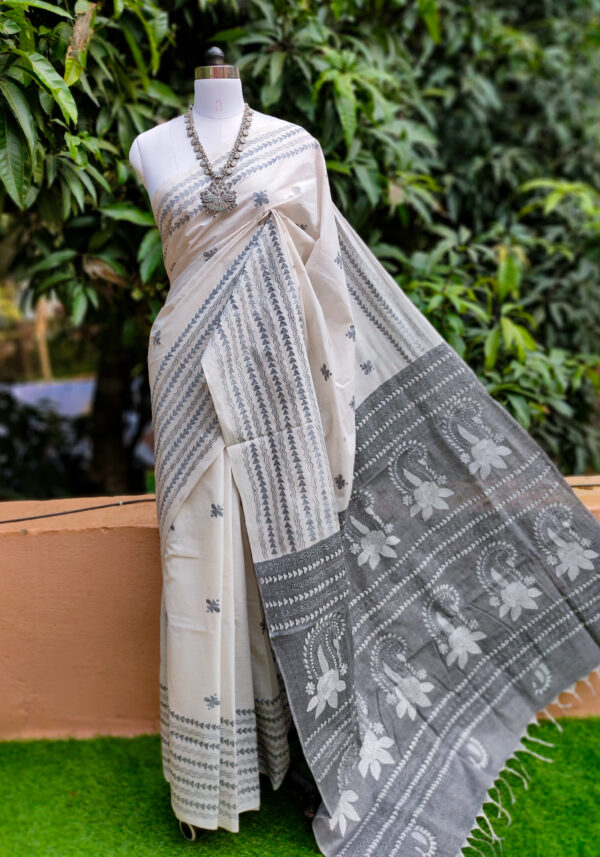 Khadi Cotton Saree - Image 5