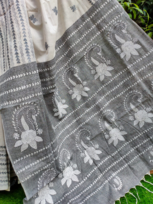 Khadi Cotton Saree - Image 2