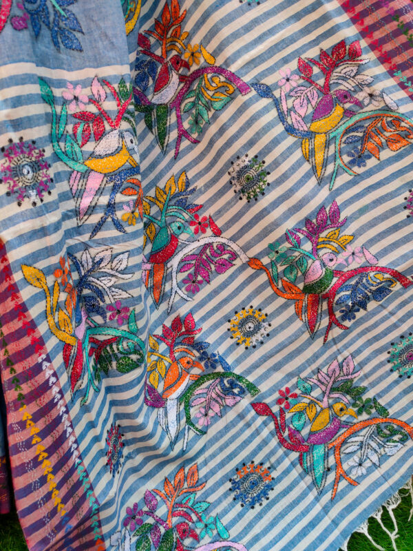 Khadi Cotton Saree - Image 2
