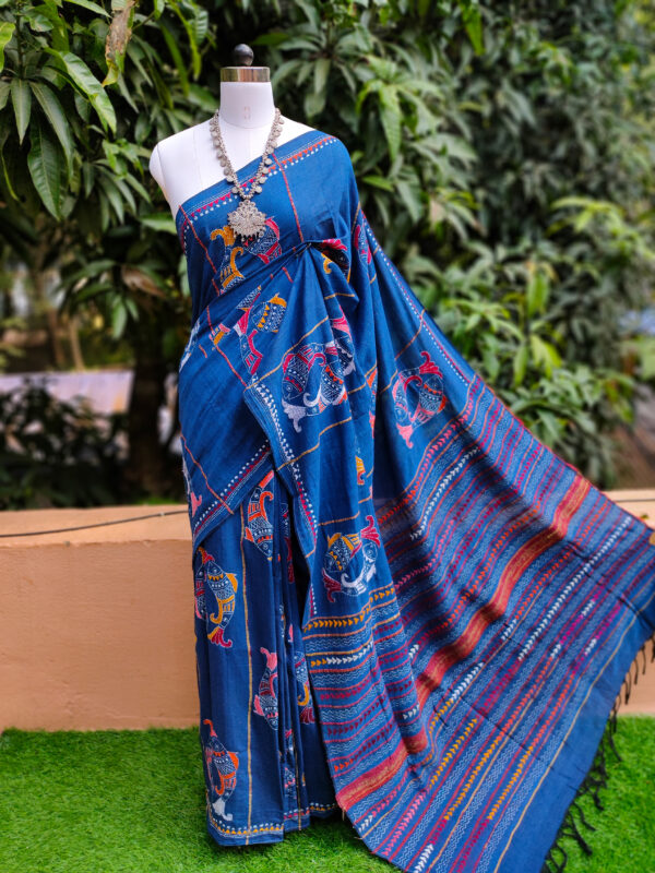 Khesh Cotton Saree - Image 5