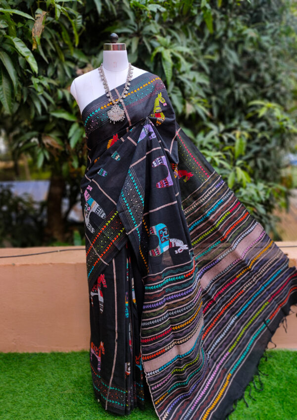 Khesh Cotton Saree - Image 4