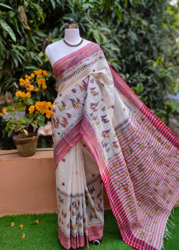 Khadi Cotton Saree - Image 6