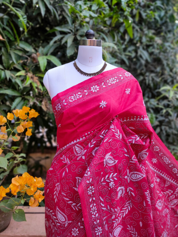 Khadi Kantha Saree