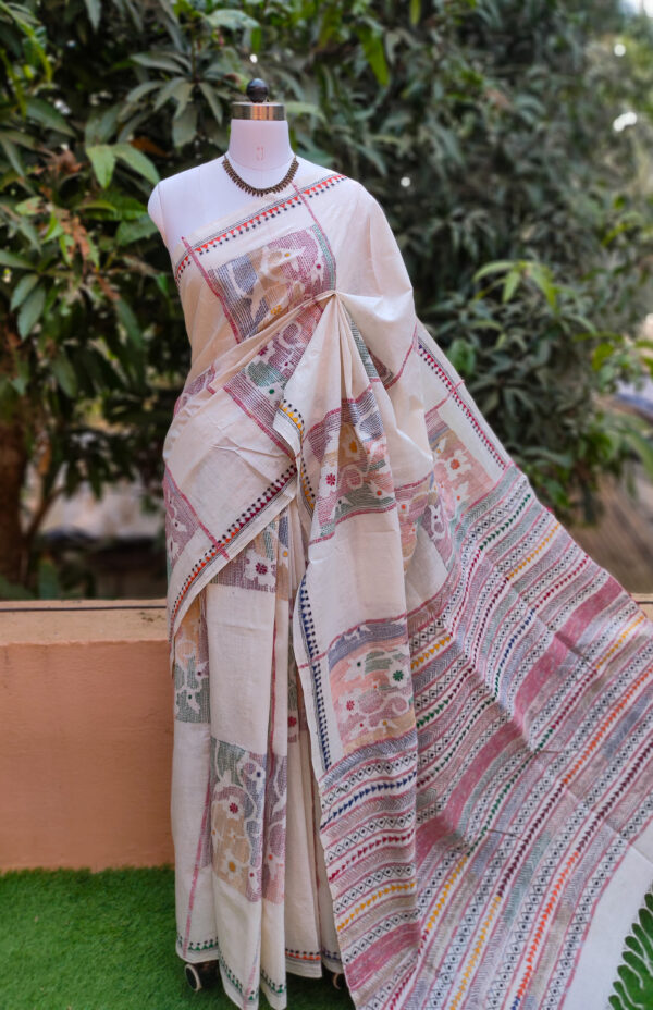 Khesh Cotton Saree - Image 4