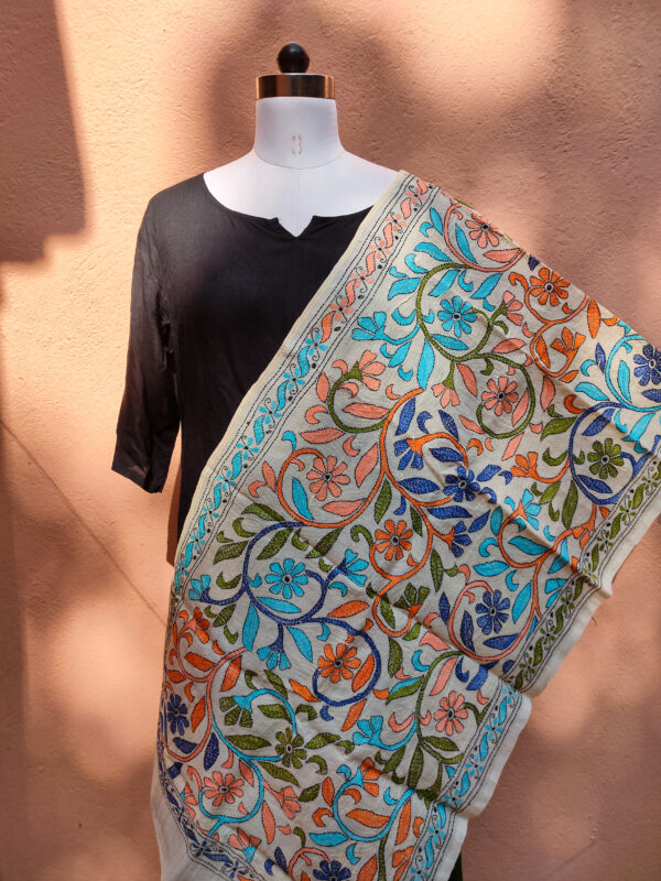 Nakshi Kantha Stole - Image 4