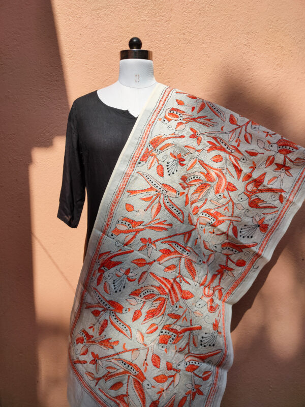 Nakshi Kantha Stole - Image 4