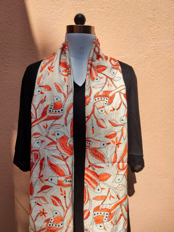 Nakshi Kantha Stole