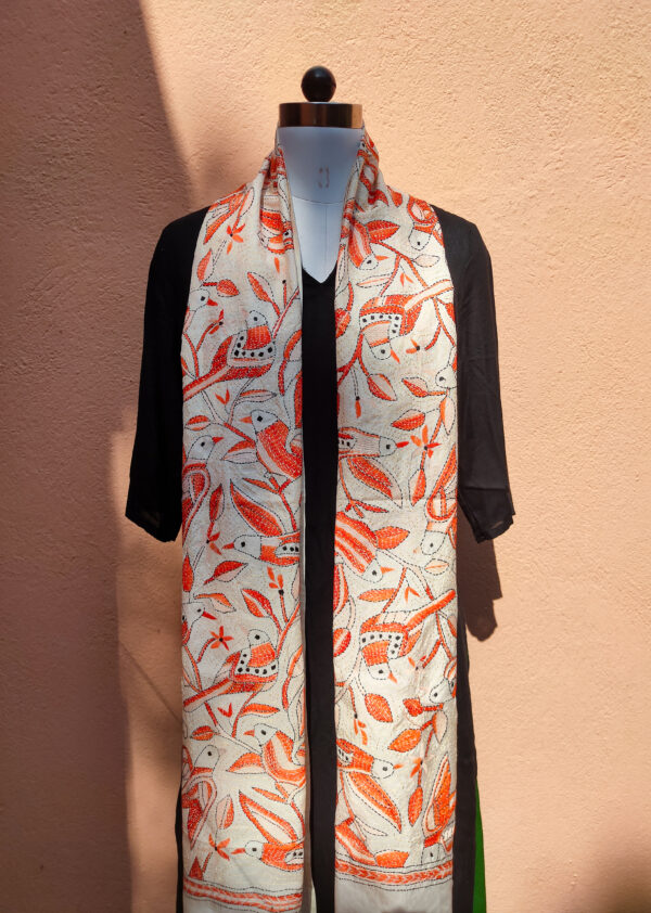 Nakshi Kantha Stole - Image 2