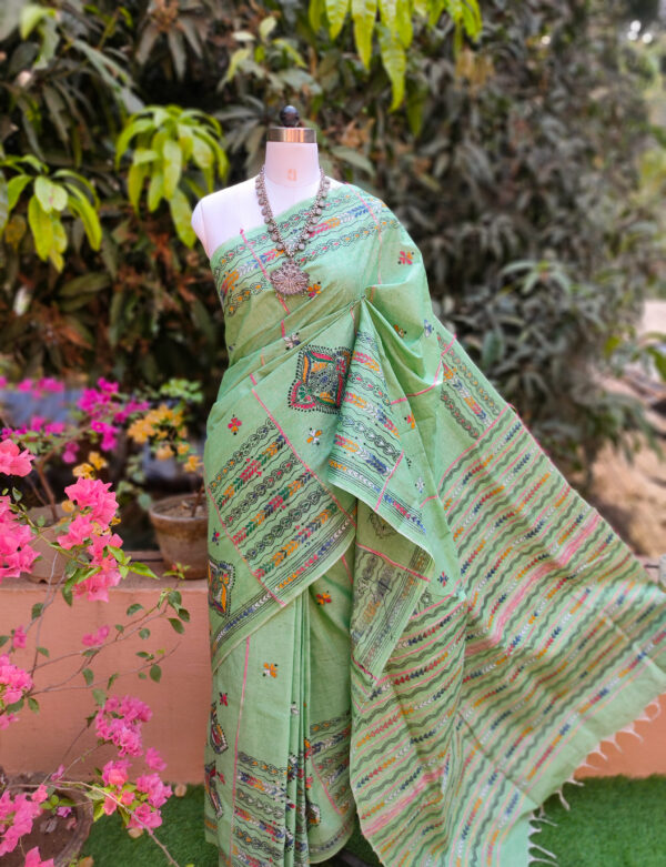 Khesh Cotton Saree - Image 3