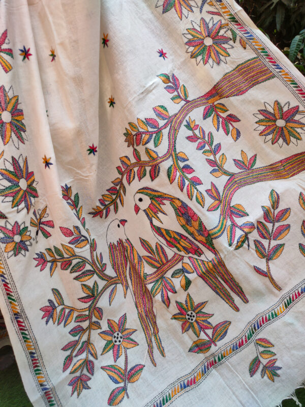 Khadi Cotton Saree - Image 4
